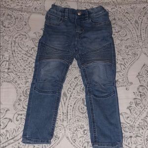 Toddler Boy’s Motorcycle Jeans